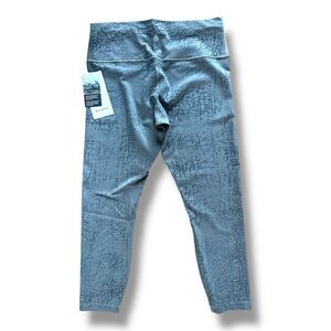 Lululemon Wunder Train High-Rise Tight 25" Thread Dye Rover Black Sz 12 Crackle